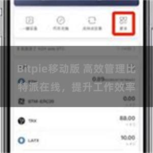 Bitpie移动版 高效管理比特派在线，提升工作效率