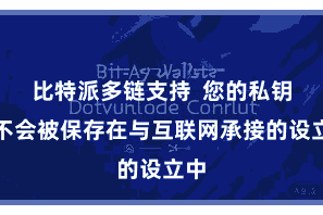比特派多链支持  您的私钥就不会被保存在与互联网承接的设立中